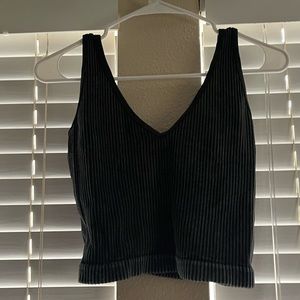 Ribbed tank top